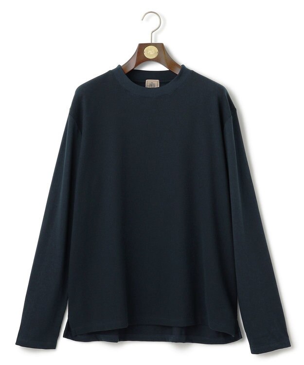 J.PRESS MEN 【KING SIZE】【ビジネス対応】【J.PRESS PREMIUM JERSEY】無地 ロングスリーブTシャツ ネイビー系