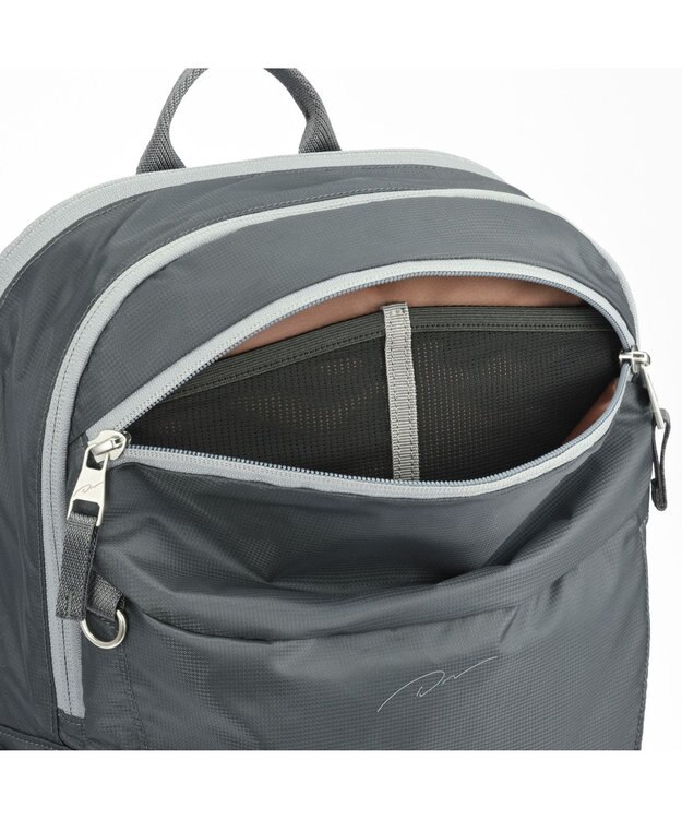 ACE BAGS & LUGGAGE W&.Day/Night モルテルン ラウンドリュック A4サイズ 13.3インチPC収納 20491 ダブルアンド グレー