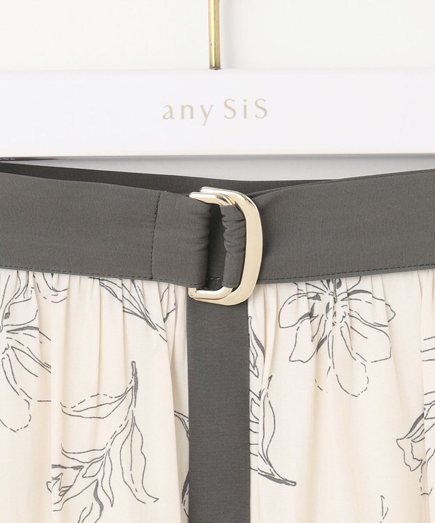 ANY SIS 【全骨格対応】セットアップ ワンピース アイボリーベース