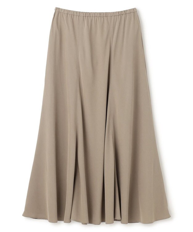 UNFILO L フィブリル ロングスカート ベージュ