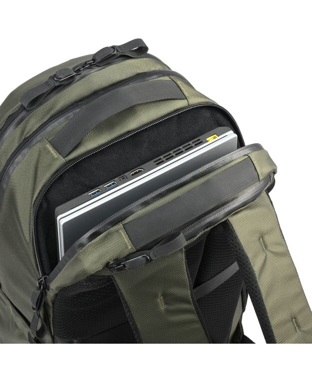 ACE BAGS & LUGGAGE ace. ラグマスター2 ビジネスリュック 撥水・耐水 A4サイズ 14インチPC収納 19L 17761 エース カーキ