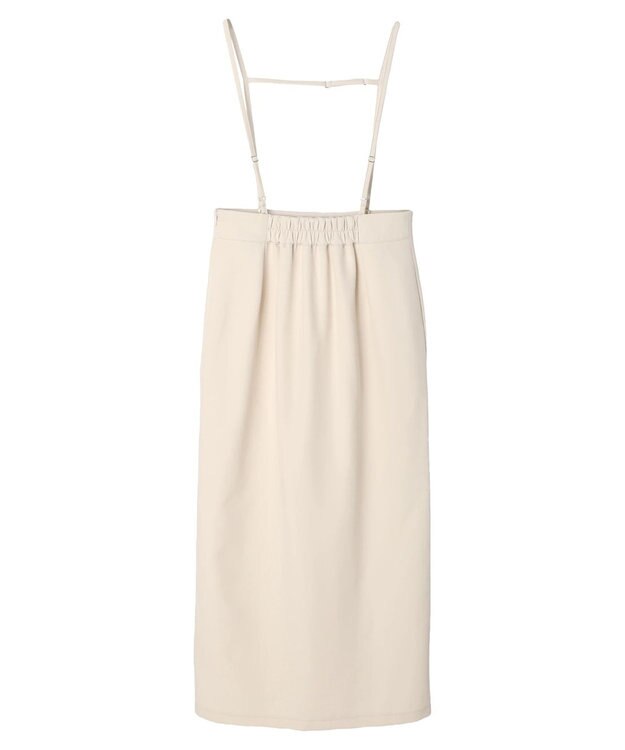 earth music&ecology マルチＷＡＹサス付タイトスカート Ivory