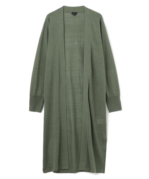 JOSEPH ラミーカーディガン　ロングカーディガン Forest