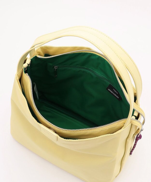 Y'SACCS 【大人のおしゃれ手帖10月号掲載】市川実和子×Y'SACCS　ナイロンすっきりトート イエロー系その他