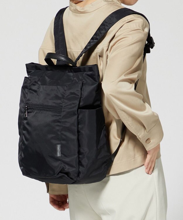 Y'SACCS 【Y’SACCS vous et】ラウンドリュック ブラック