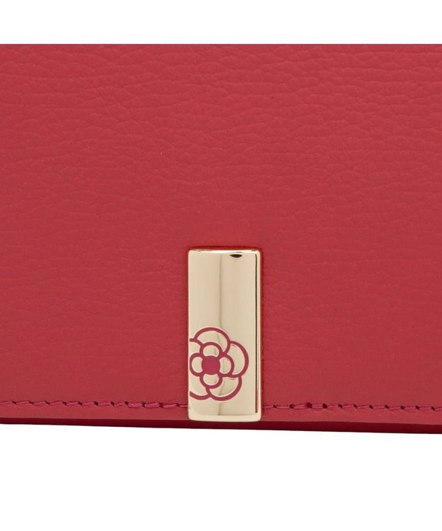 CLATHAS エクセ 二つ折り財布 ピンク