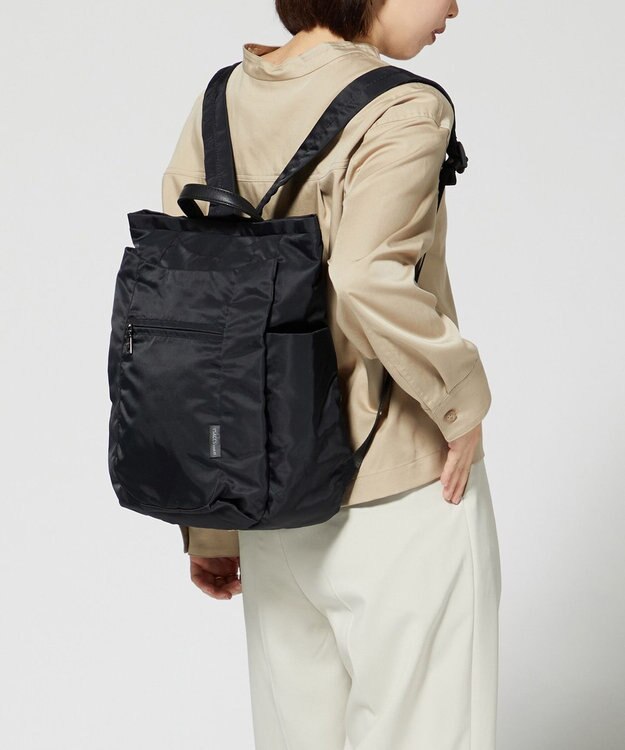 Y'SACCS 【Y’SACCS vous et】ラウンドリュック ブラック