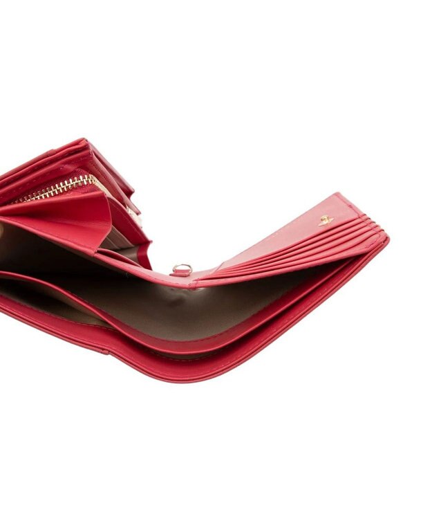 CLATHAS エクセ 二つ折り財布 ピンク