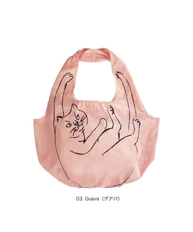 ROOTOTE 3543【ルートート】EU.ルーショッパー.ブラサガリネコ-B 03：グアバ