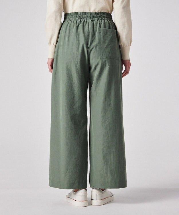 Paul Smith マット ワイドパンツ カーキ
