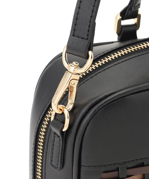 23区 【先行予約】バスケットメッシュ ボストンバッグ ブラック系