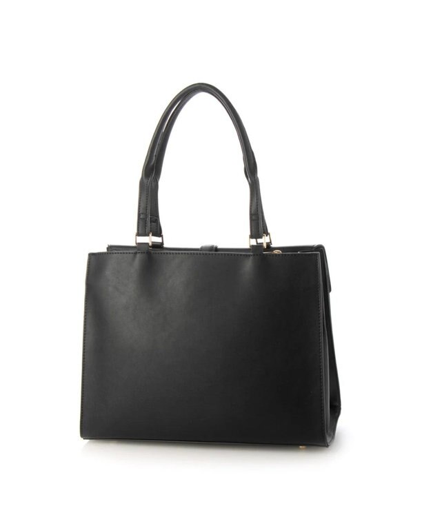 UNBILLION cachecache WEB限定ヒネリディテールA4トートバッグ ブラック