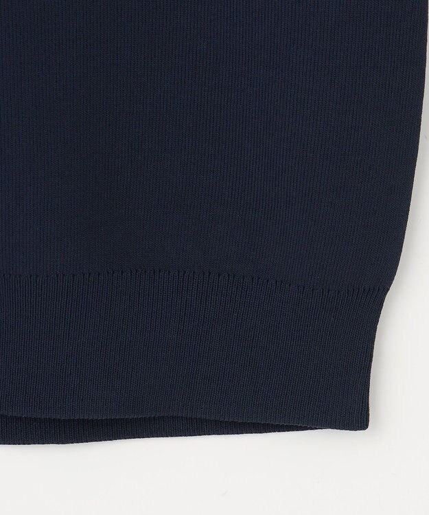 ANY SIS S 【接触冷感・UVカット・洗える】ハーフスリーブ カーディガン ネイビー