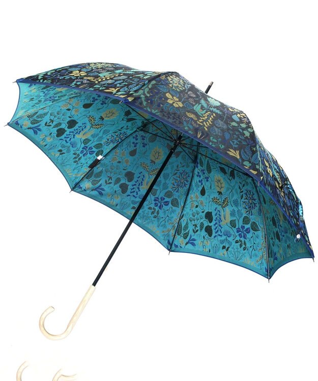 槇田商店 <人気No.1>Stig Lindberg HERBARIUM ブルー 長傘 ブルー