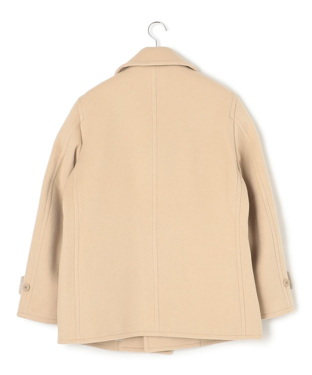 J.PRESS YORK STREET 【UNISEX】メルトン Pコート ベージュ系