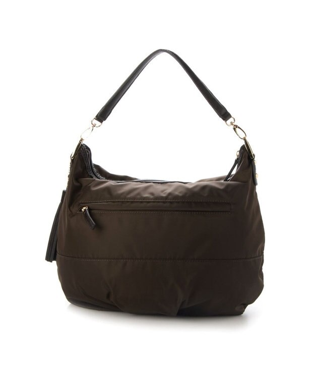 LA BAGAGERIE ナイロン　2wayショルダーバッグ チョコ