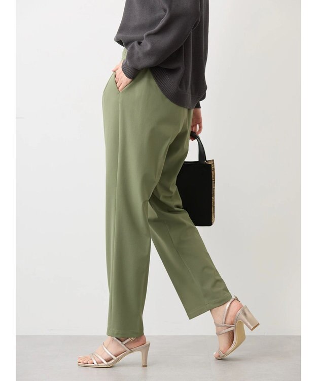 AMERICAN HOLIC 美・美・美接触冷感テーパードパンツ Khaki