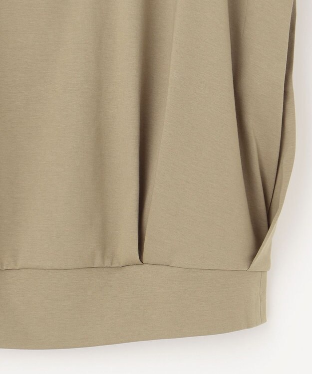 組曲 L 【WEB限定】コンシャスジャージーフレンチスリーブカットソー オリーブ系