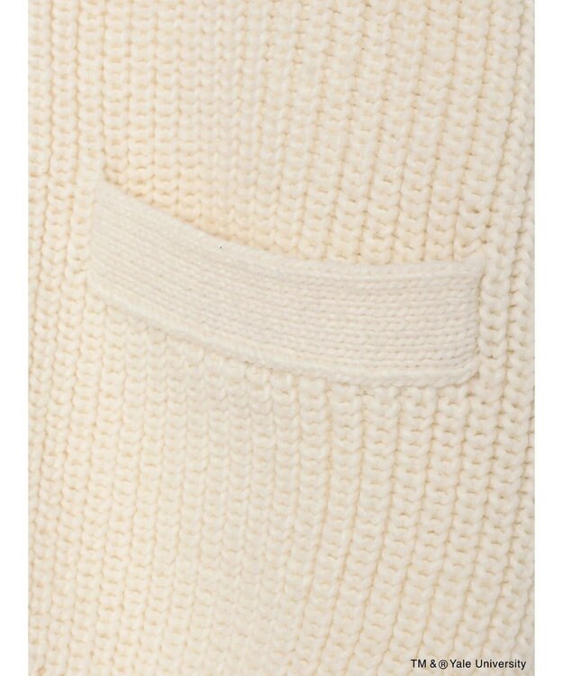 AMERICAN HOLIC ＴＭ＆Ｒ　ＹａｌｅＵｎｉｖｅｒｓｉｔｙニットカーディガン Ivory