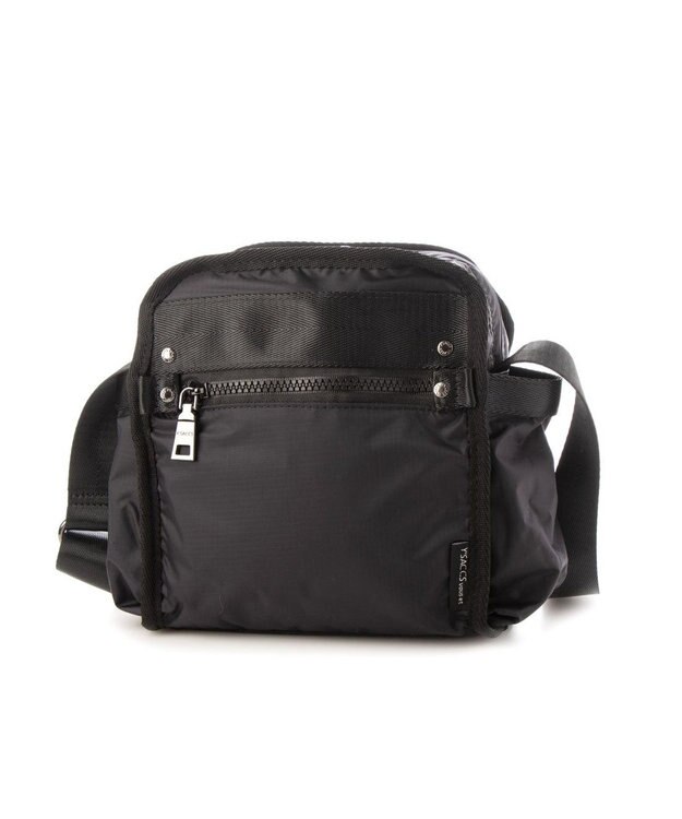 Y'SACCS 【Y’SACCS vous et】リップストップナイロンポシェット ブラック