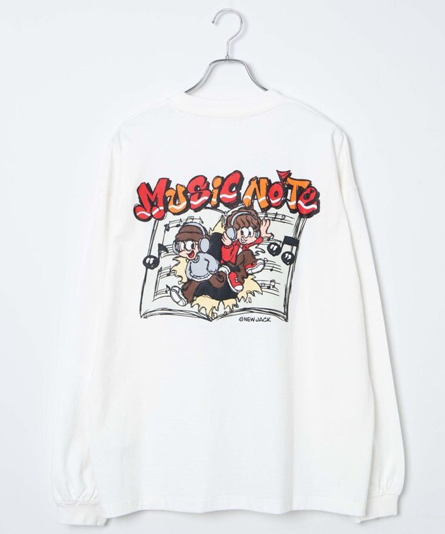 WEGO 別注NEWJACKグラフィックロンT ホワイト