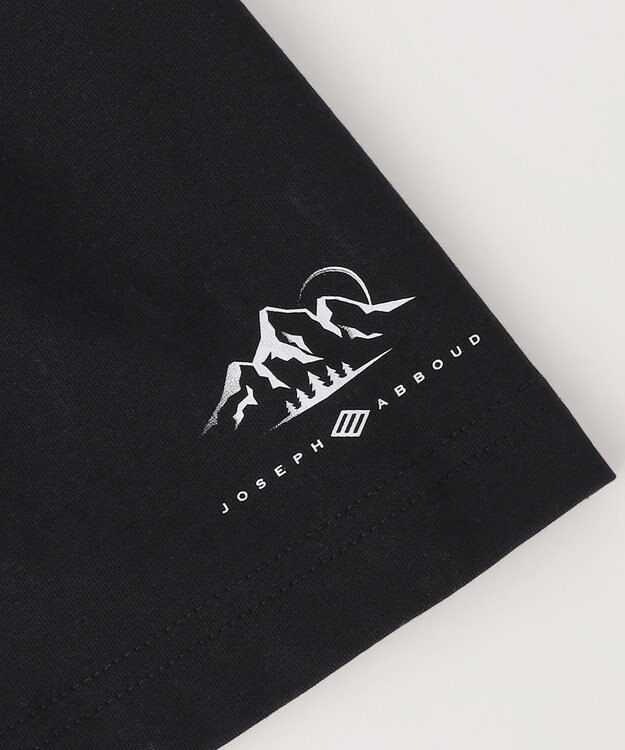 JOSEPH ABBOUD MOUNTAIN 【サステイナブル素材・WEB限定】綿ソロナＴシャツ ブラック系