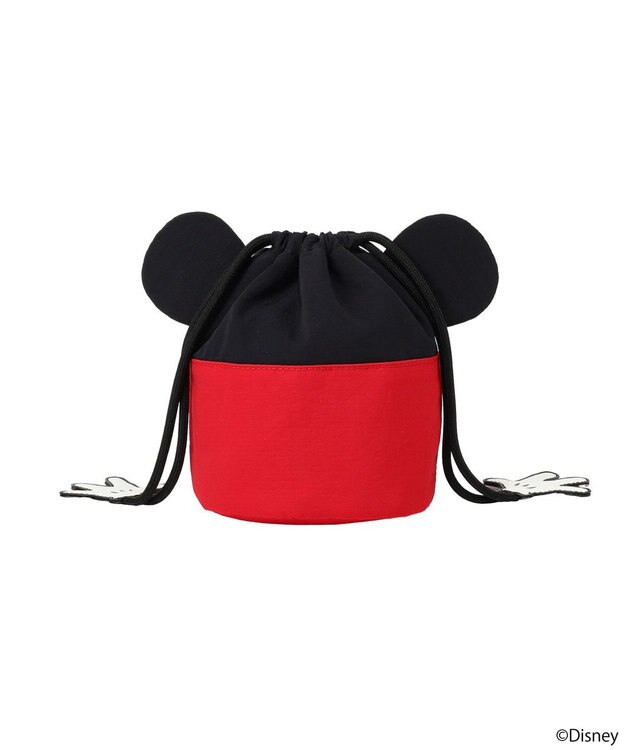 earth music&ecology 【予約】Disney/アソート巾着ポーチ ブラック