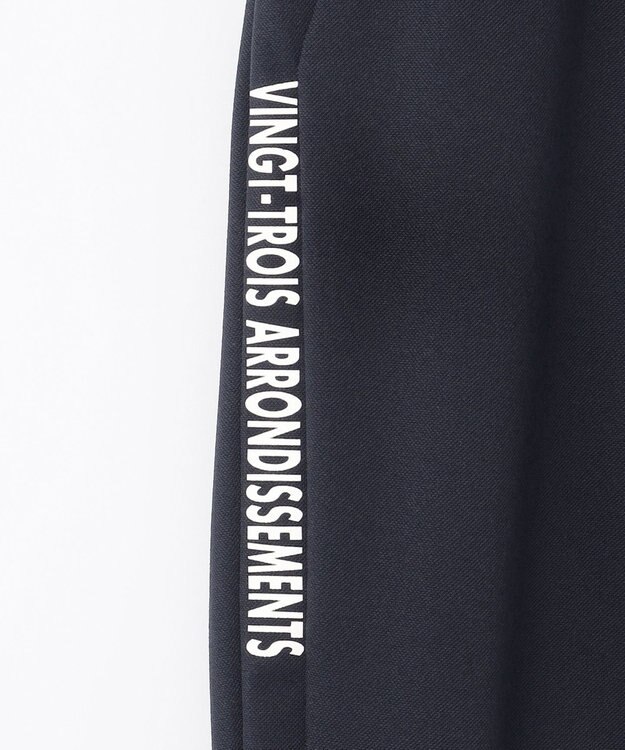 23区GOLF 【MEN】ナイロントリコットパンツ 優れた伸縮性 ストレスレスで優秀な1本 ネイビー系