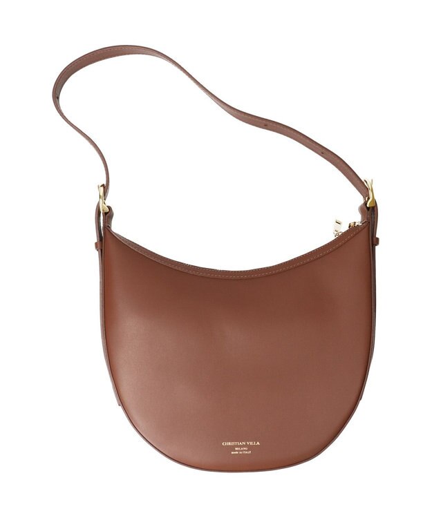 クリスチャンヴィラ（CHRISTIAN VILLA）/CHRISTIAN VILLA◆ミディアムサイズレザーホーボーバッグ CHRISTIAN VILLA】ミディアムサイズレザーホーボーバッグ / INTER