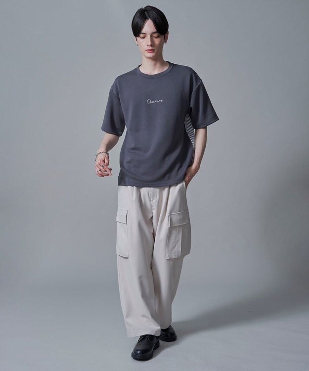 WEGO シャツドッキングT（SS） ブラック中濃色