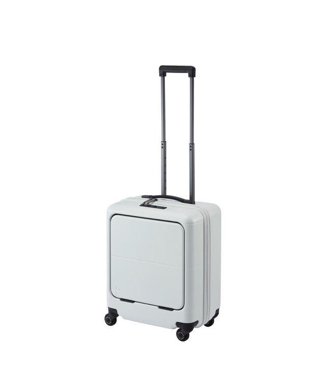 ACE BAGS & LUGGAGE Proteca マックスパス4 フロントポケット スーツケース 40L 機内持込 01471 プロテカ 日本製 アイスグレー
