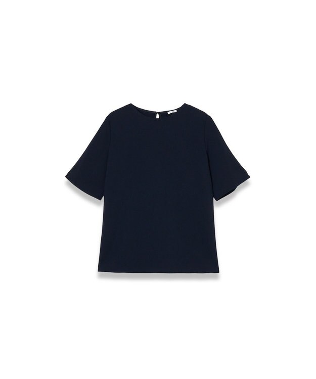 JOSEPH 【FOUNDATION】【 JAPAN LIMITED COLOR 】コンフォートキャディー ブラウス Navy