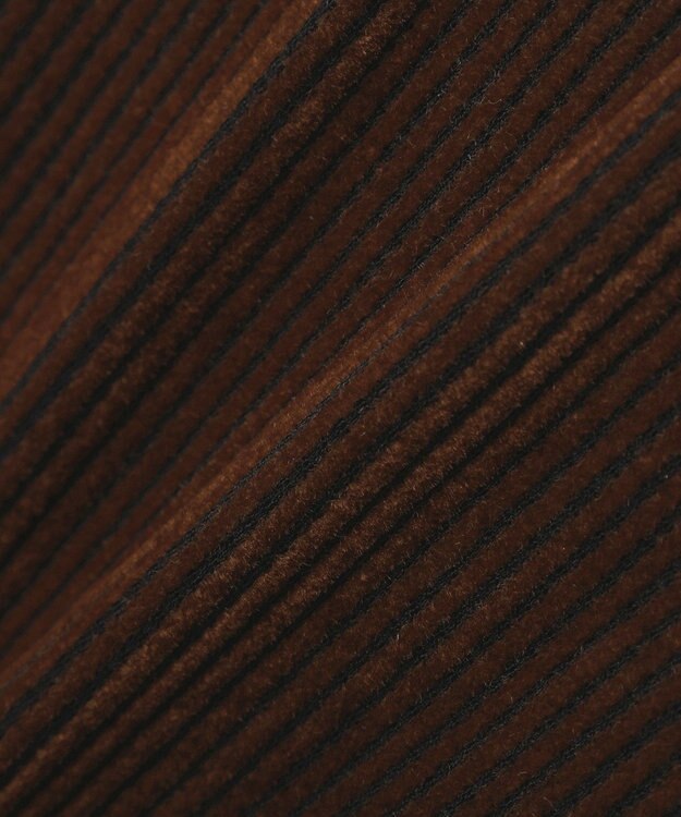 earth music&ecology フロッキーチュールカーディガン Brown