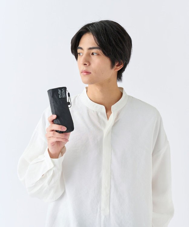 MOONBAT 【遮光100％/超軽量】マジで軽い傘 晴雨兼用折りたたみ日傘 マジカルテックプロテクション 5Flat50 ブラック