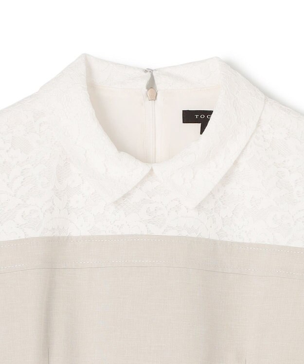 TOCCA 【sweet掲載】【洗える・消臭】LACE A LA CARTE ドレス グレー系