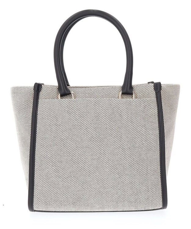 LANVIN en Bleu ヴィジュキャンバス トートバッグ ブラック