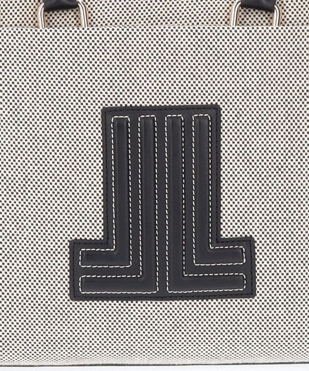 LANVIN en Bleu ヴィジュキャンバス トートバッグ ブラック