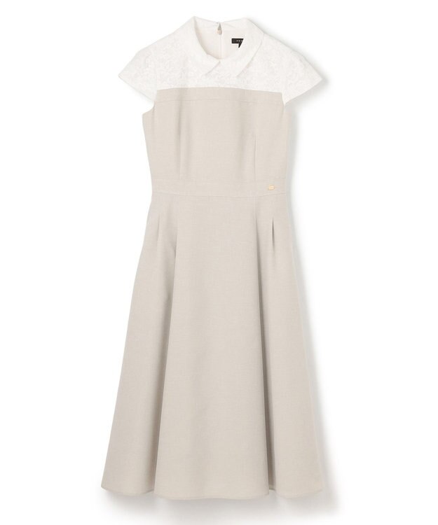 TOCCA 【sweet掲載】【洗える・消臭】LACE A LA CARTE ドレス グレー系
