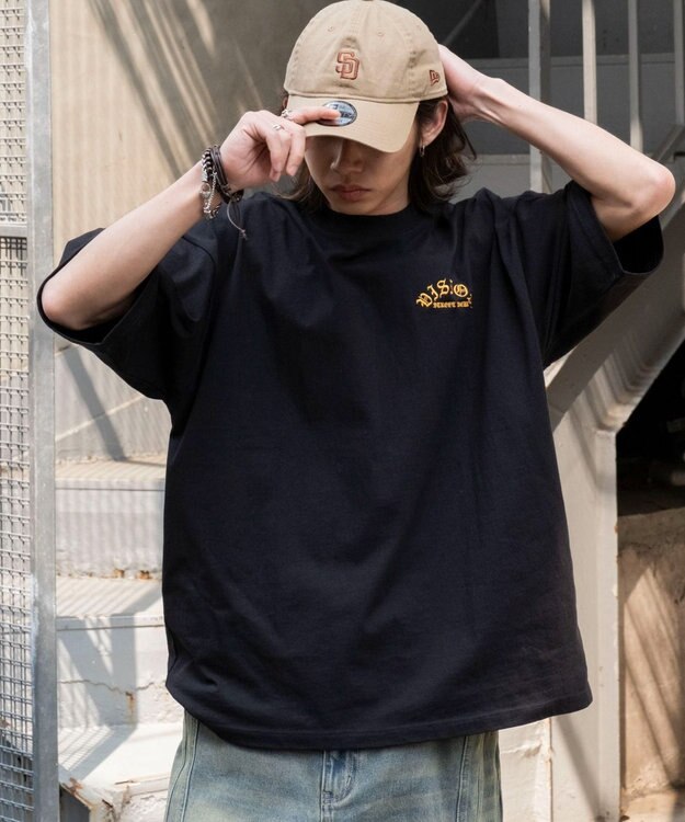 WEGO 別注VISIONエンジェルグラフィックT（SS） ブラック