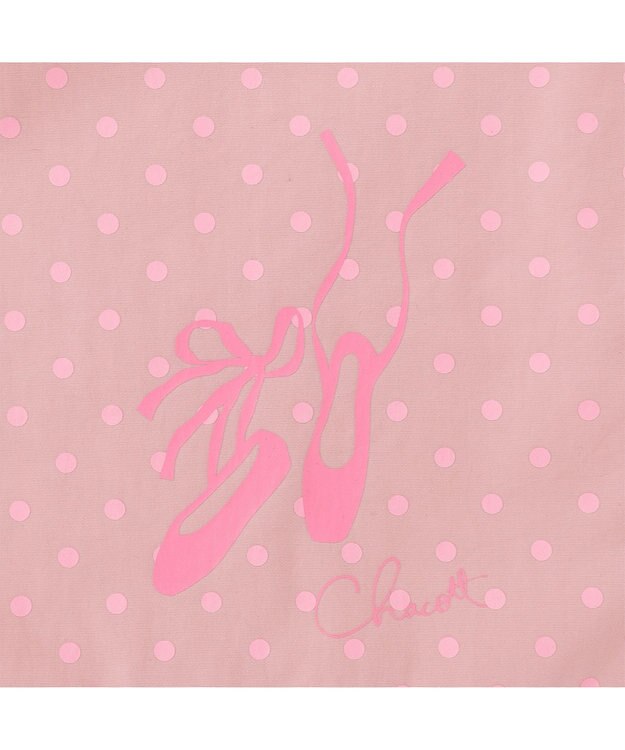 Chacott ドットメッシュ巾着M ロイヤルピンク