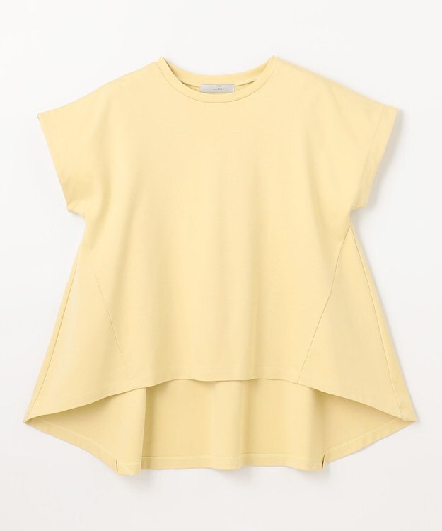 ANY シルケットスムースチュニック イエロー