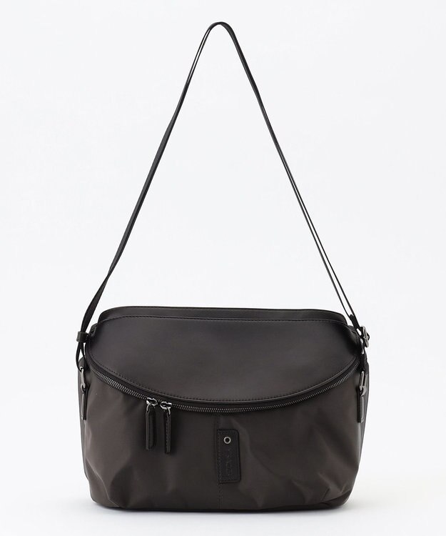 CORDURA×リサイクルレザー】ラウンドフラップショルダー / Y'SACCS