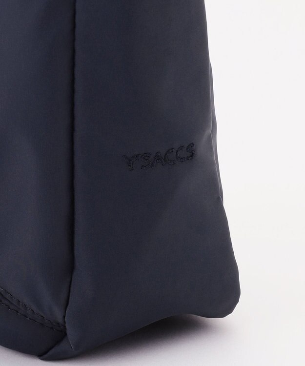 Y'SACCS ナイロンタフタショルダーバッグ たて型 ネイビー系その他