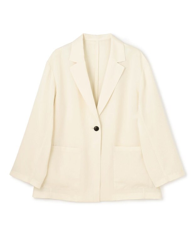 UNFILO シアー オーバージャケット エクリュ