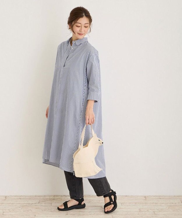 ROOTOTE 1110【ネコトート】EU.デリ.オスワリネコ-A 01：シロ