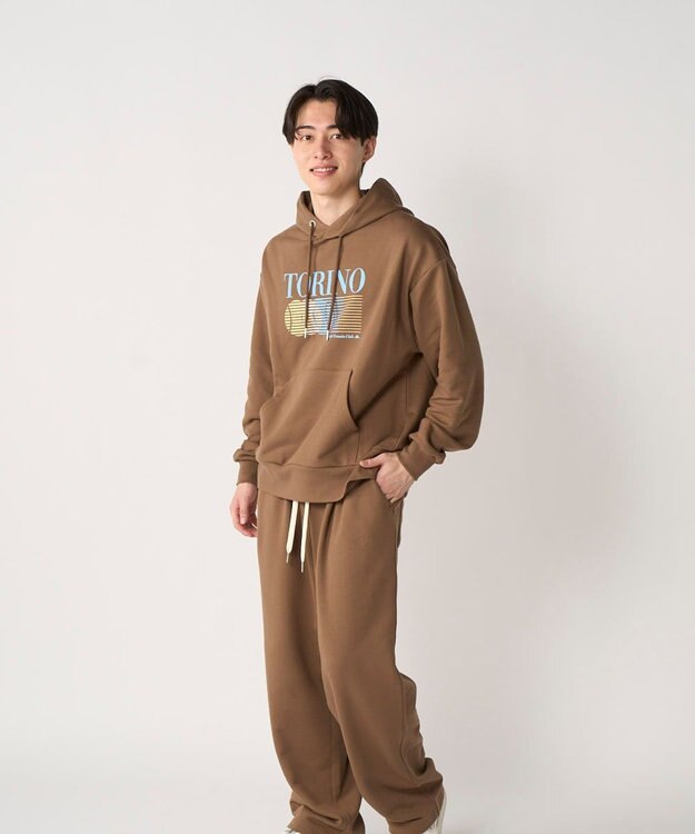OP／FILA 【Kappa】ウェルネスクラブスウェットパンツ ブラウン
