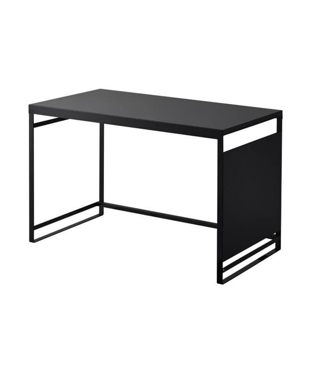 tower スチールパネル付きレンジラック タワー W75 ブラック ブラック