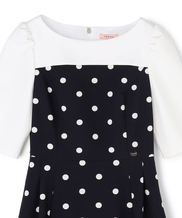 TOCCA RAIN GROW ドレス ネイビー系5