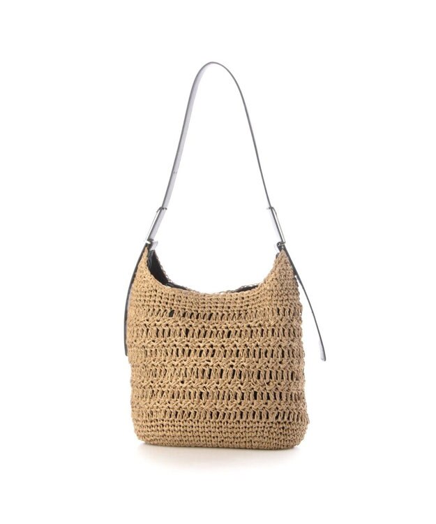 UNBILLION カシュカシュ cachecache / フリーハンドル柄編トート ブラック