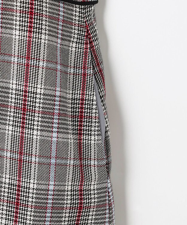 組曲 KIDS 【150-160㎝】グレンチェック ジャンスカ モノトーン